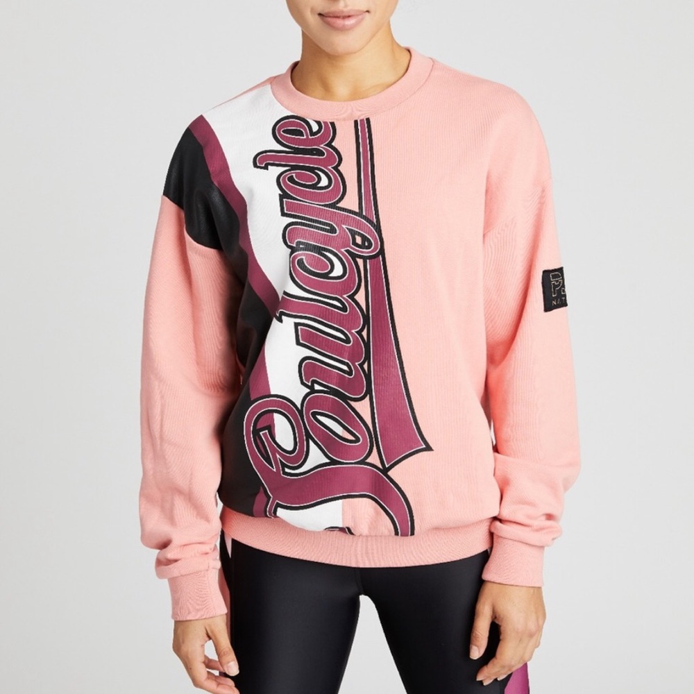 SoulCycle X PE Nation Half Run Sweatshirt Crewneck